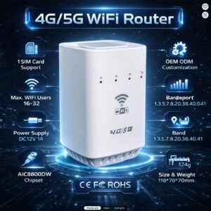 4G/5G Portable Router